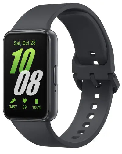 სმარტ საათი. Samsung SM-R390 Galaxy Fit 3 Gray (SM-R390NZAACIS)