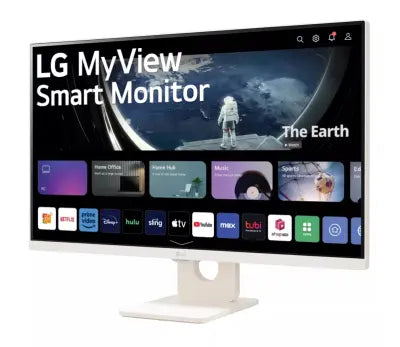 LG Smart Monitor 27” FHD 27SR50F-W.AMA - თეთრი