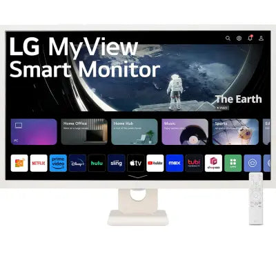 LG Smart Monitor 32” FHD 32SR50F-W.AMA - თეთრი