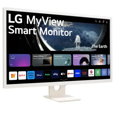 LG Smart Monitor 32” FHD 32SR50F-W.AMA - თეთრი
