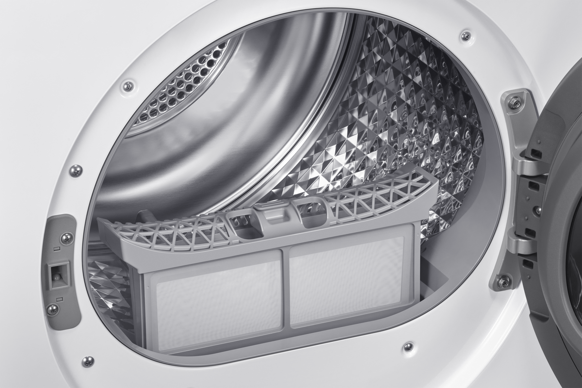 ტანსაცმლის საშრობი SAMSUNG DV90DG52A0AELE — დამატებითი ხედი