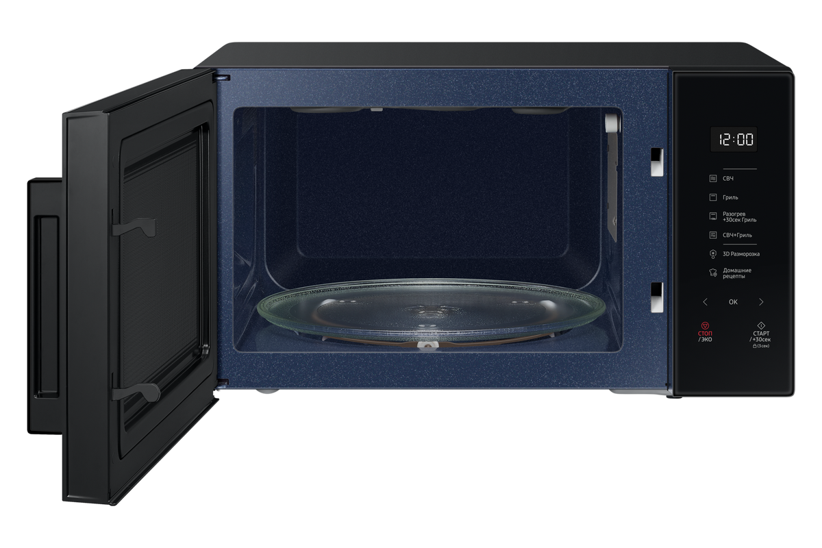მიკროტალღური ღუმელი SAMSUNG MG30T5018AK/BW — დამატებითი ხედი