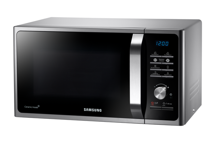 მიკროტალღური ღუმელი SAMSUNG MS23F302TAS/BW — დამატებითი ხედი