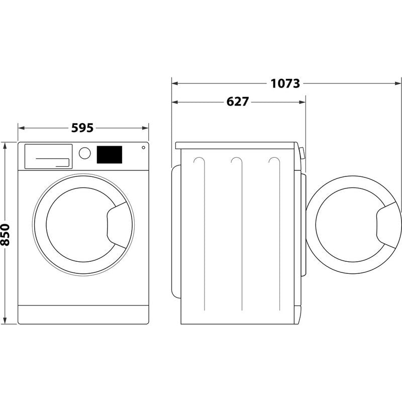 სარეცხი მანქანა WHIRLPOOL FFD 9458 BV EE — დამატებითი ხედი