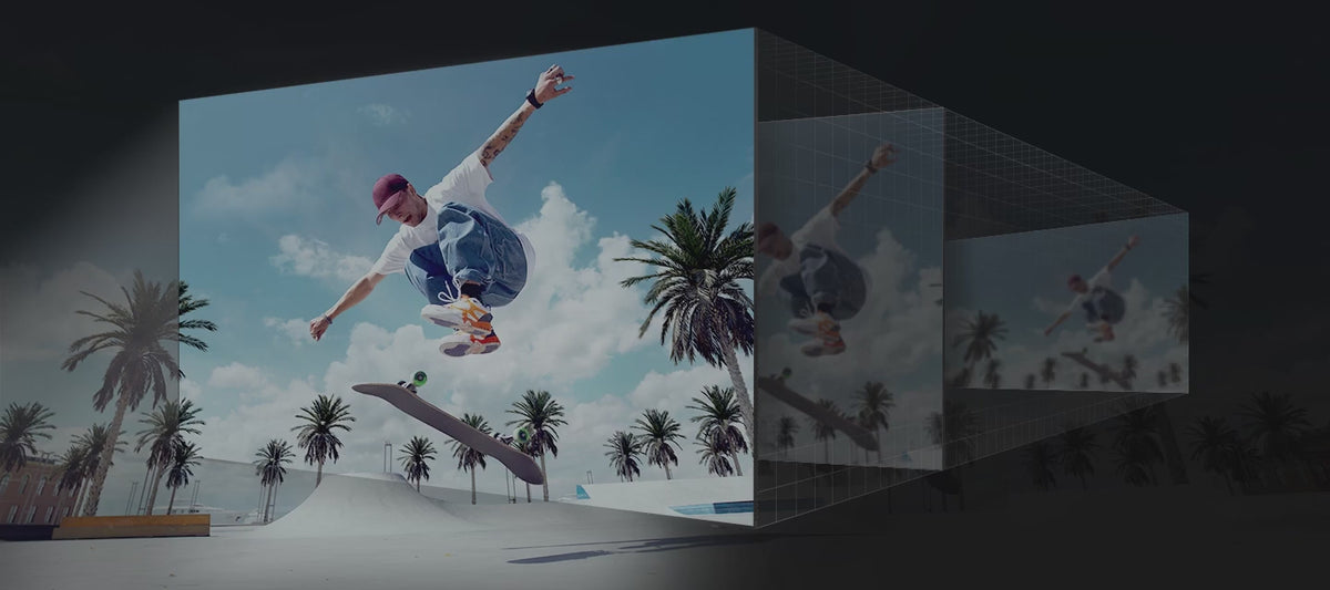 Samsung UE43DU7100UXCE — 4K Upscaling ფუნქციის დემონსტრაცია — ოფიციალური ვიდეოდემონსტრაცია